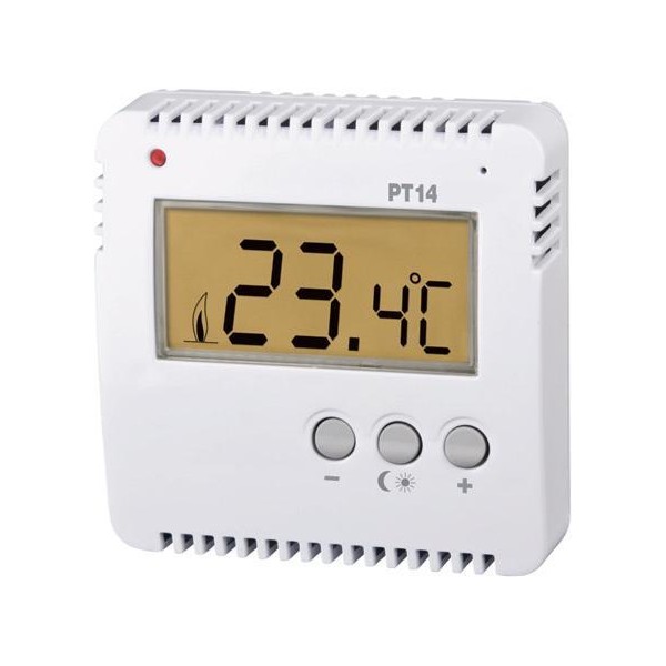 JEDNODUCHÝ TERMOSTAT KABELOVÝ TERMOREGULÁTOR PT14