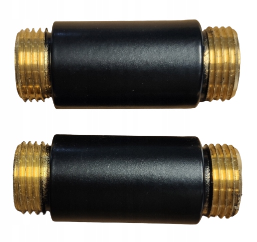 ROZŠÍRENIE 1/2 "M / G 50 mm ČIERNA MATICA 2 ks.