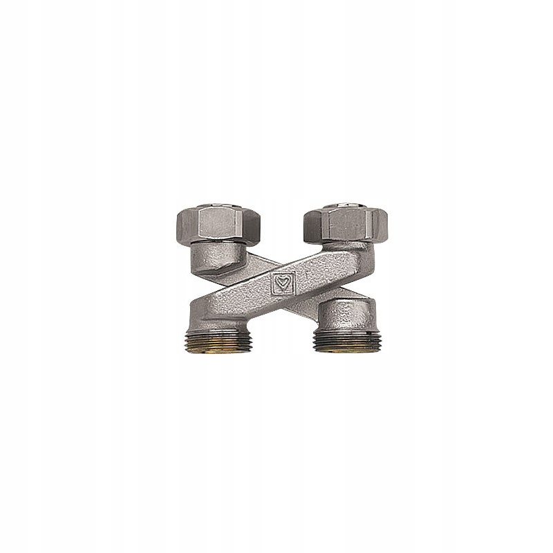Herz krížový spoj 1300434 chróm 3/4"