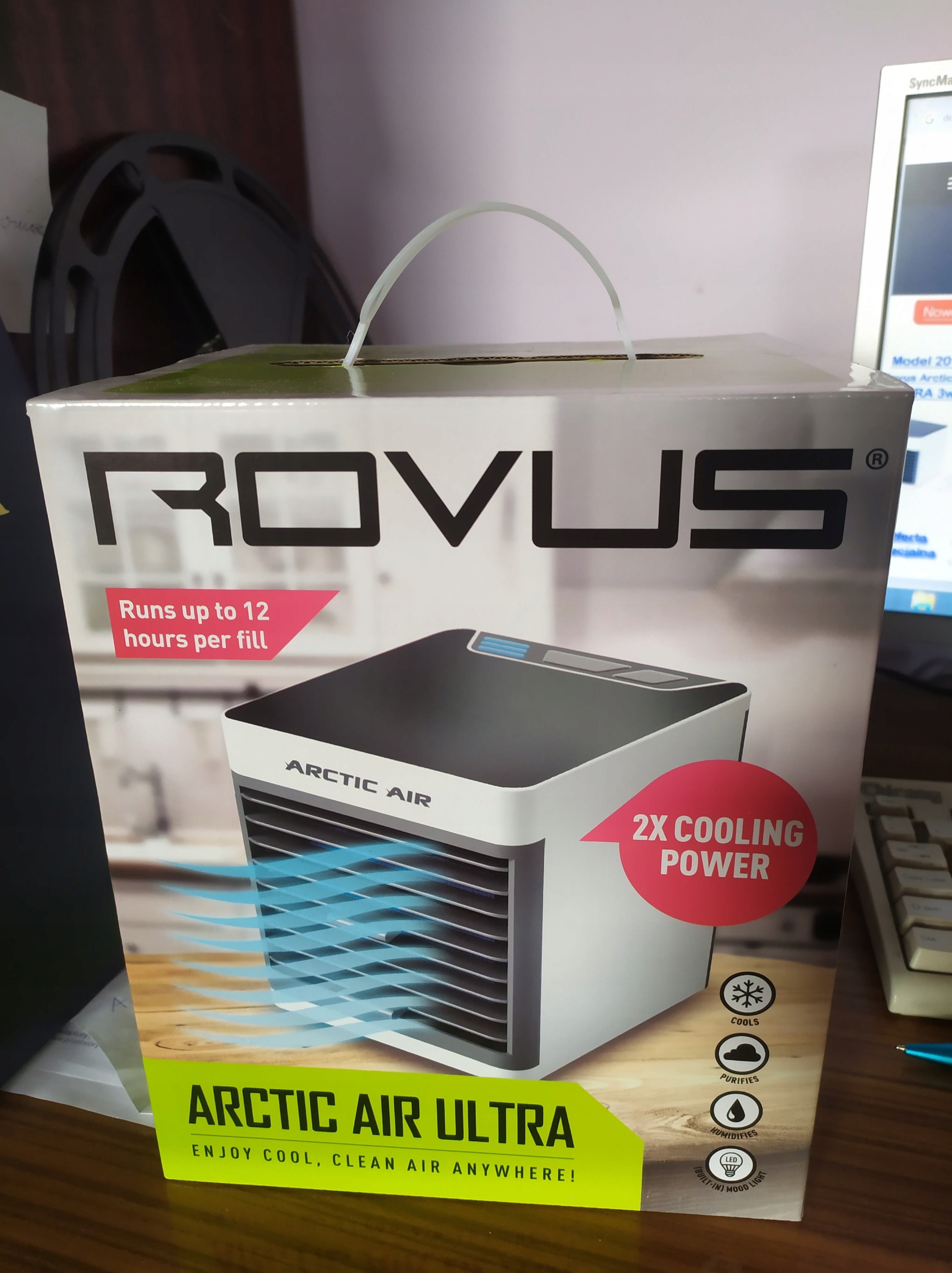 PRENOSNÝ KLIMATIZÁTOR 3v1 ROVUS ARCTIC AIR ULTRA