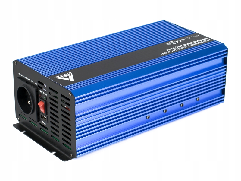 Prevodník napätia 2000 W 24/230 v čistý sín