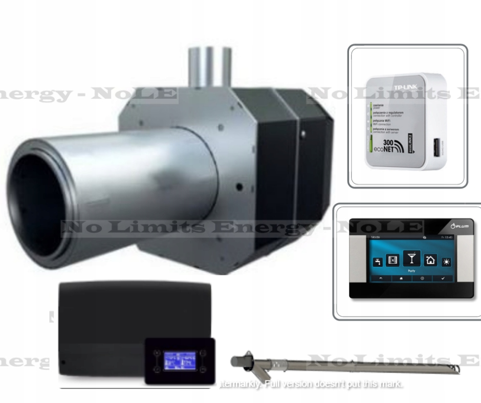 Horák na pelety KIPI Rotary 36 kW + ecomax 920