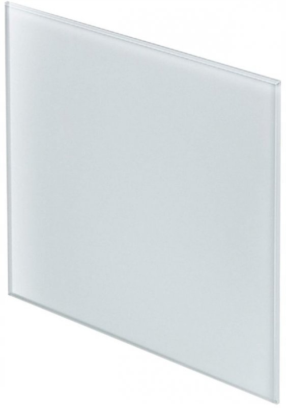 Vetracia mriežka - Panel Escudo pre rám a telo 125 biely mat