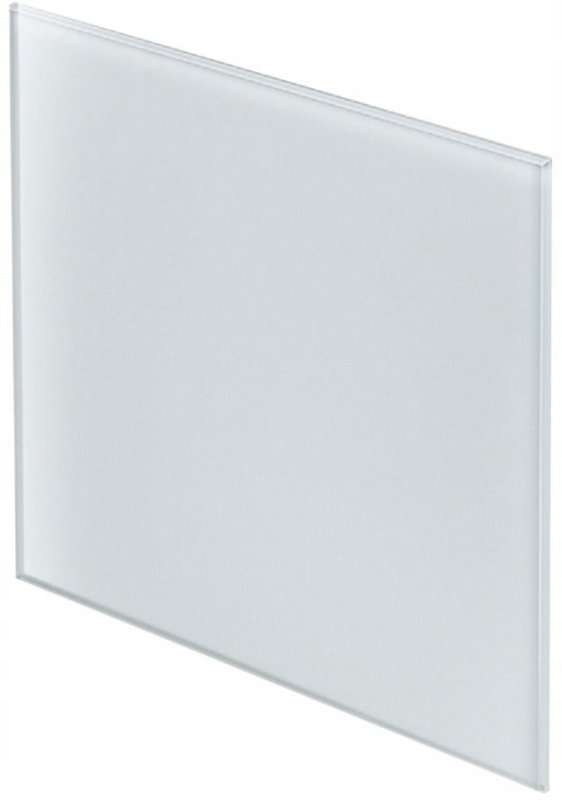 Vetracia mriežka - Panel Trax Glass 100, biele matné sklo