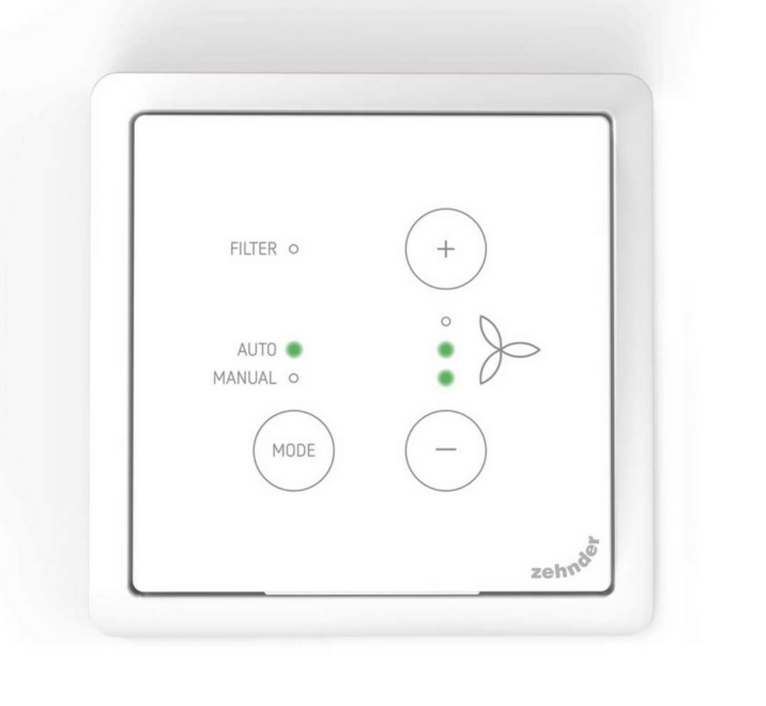 Rekuperátor – Panel Zehnder ComfoAir Q ComfoSwitch C.