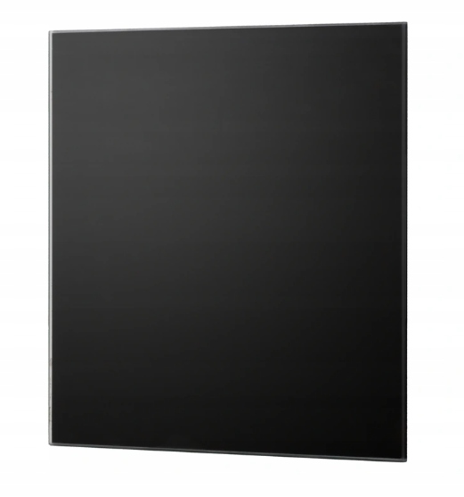 Vetracia mriežka - Panel pre základňu dRim, čierne matné sklo / výber ventilov
