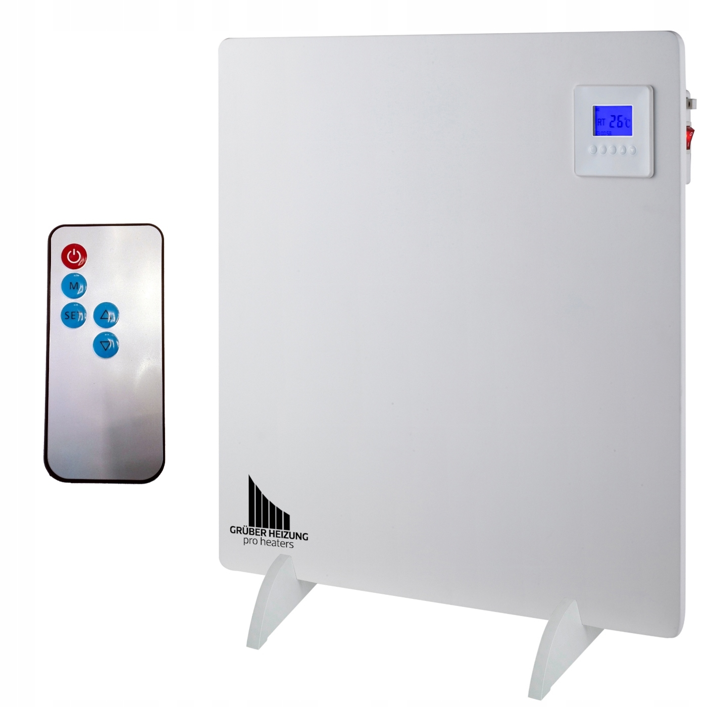Infračervený vykurovací panel TIMER LCD ohrievač