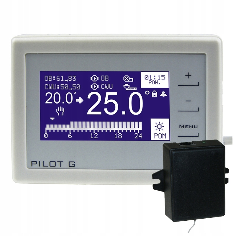 Bezdrôtový termostat PILOT G RF na izbe