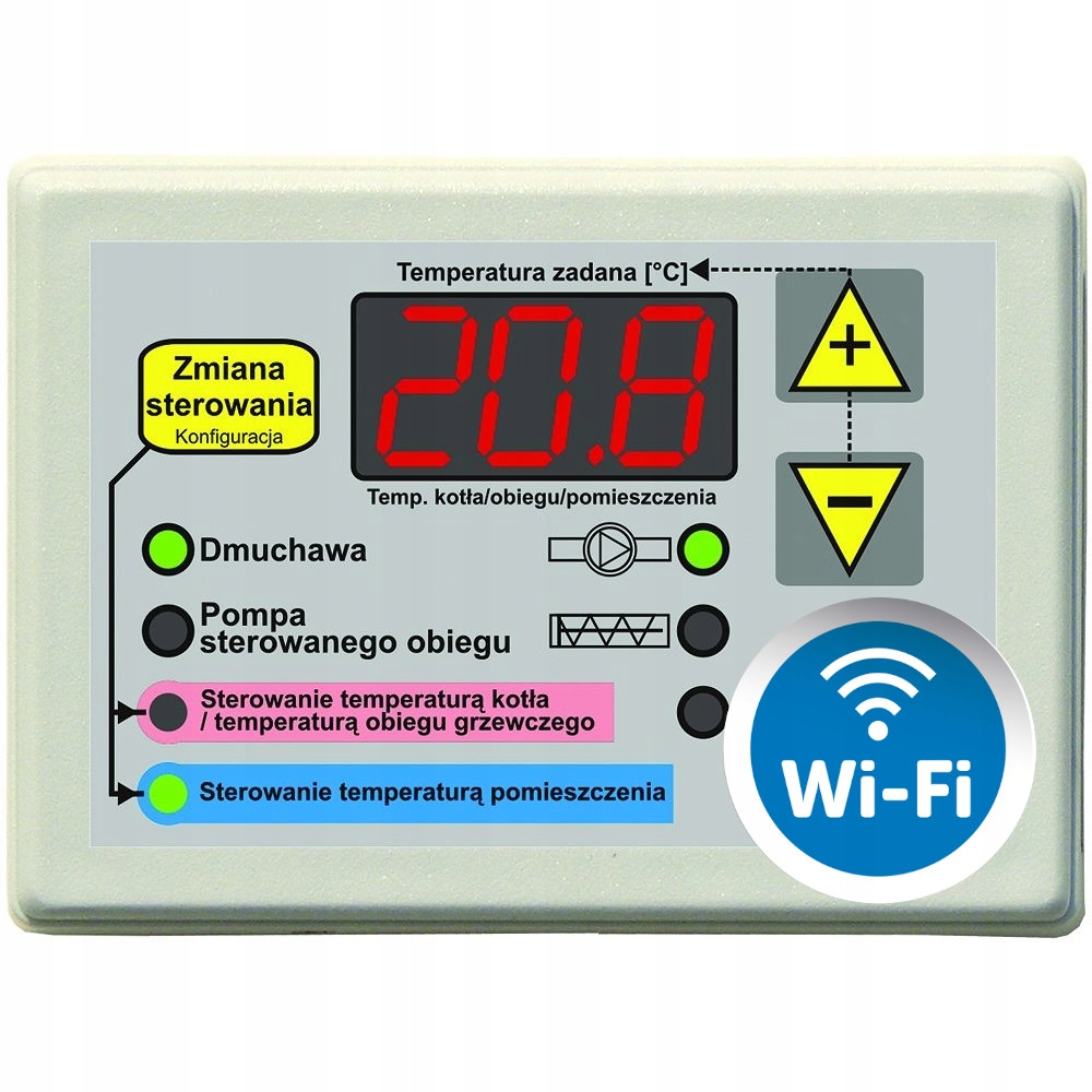 Izbový panel PILOT WIFI INTERNET termostat IRYD