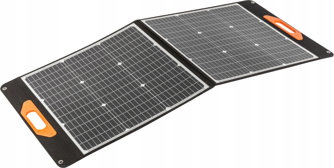 Solárny panel 100W, IPX4, USB-A QC3.0 max 24W, USB-C 45W, Hoegert Technik