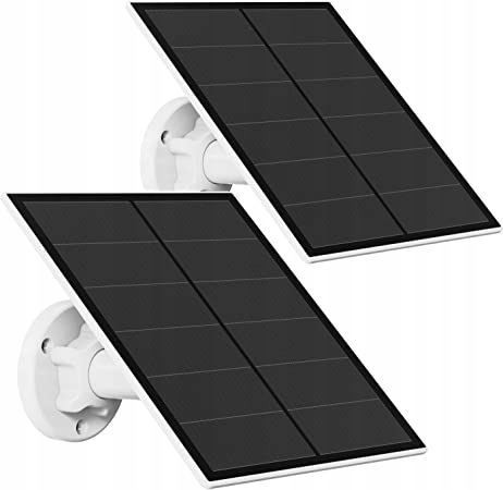 Solárny panel pre externé kamery 2 ks 5W