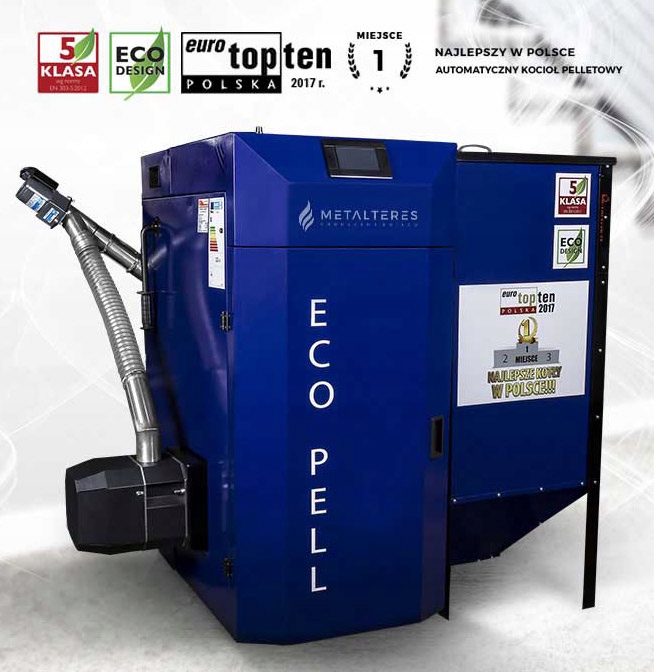 Kotol, peletové kachle Eco Pell 12kW, EKODIZAJN A+, horák Kipi - AKCIA!!!