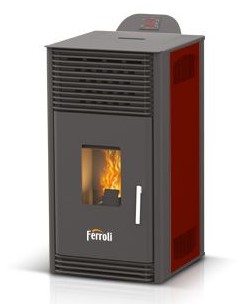 Peletová pec, pec na tuhé pelety, 12 kW