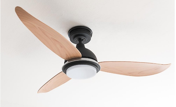 Ventilátor - Stropný ventilátor Pepeo Bayu čierna / hnedá LED