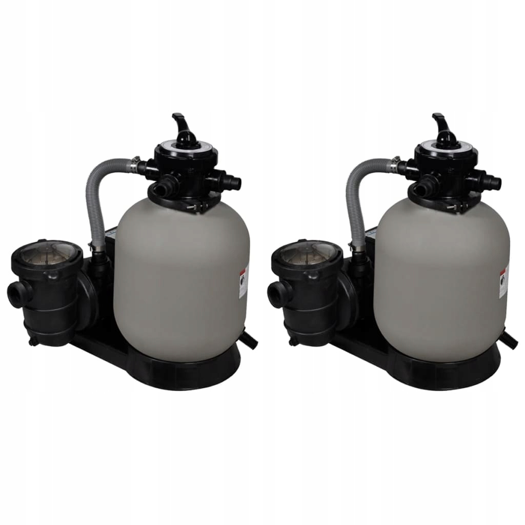 Pieskové filtračné čerpadlá, 2 ks, 600 W, 17000 L /