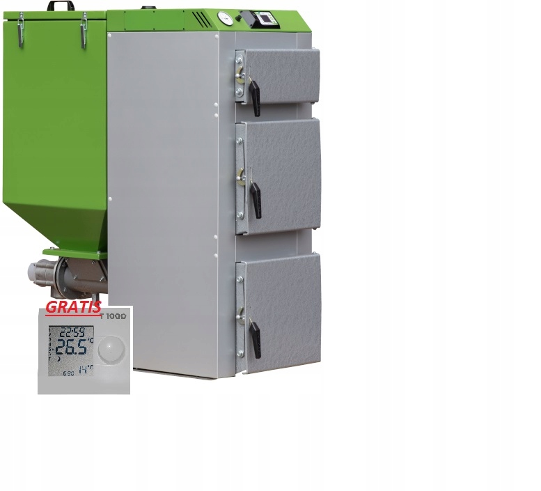Kachle 18kW 220m, prikladače triedy 5 - hrachové uhlie + zdarma