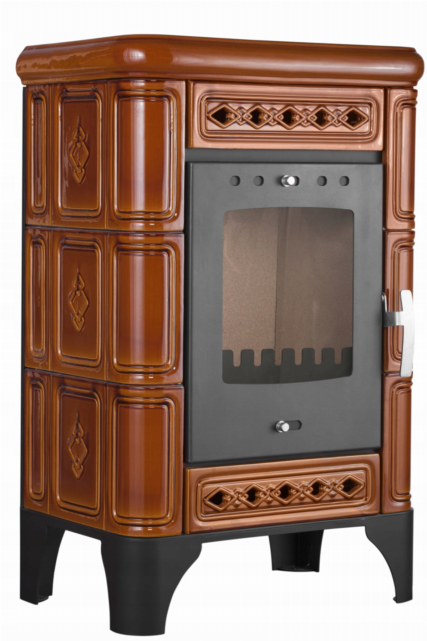 Kachľová pec Sheepdog PK1 Eco Brown 5,7 kW
