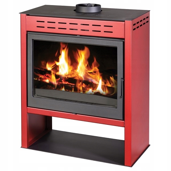 Samostatne stojace krbové kachle Onyx 14 kW farebné