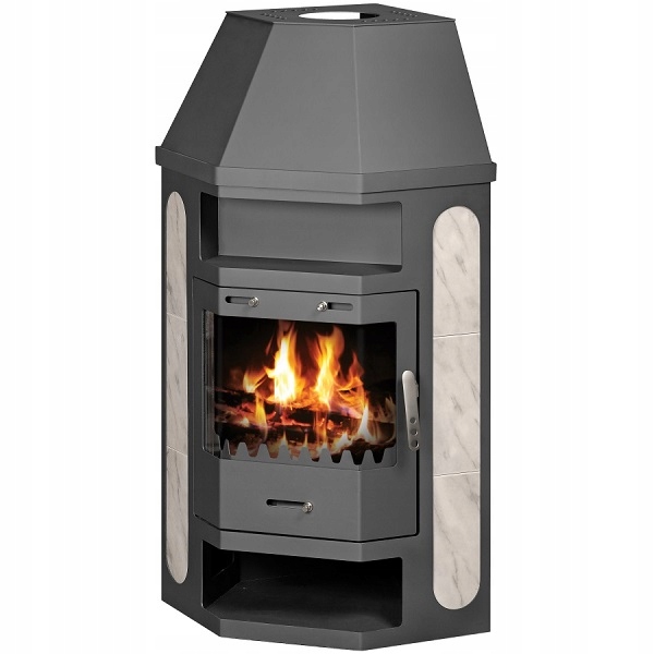 Samostatne stojace krbové kachle Pearl A 14 kW Eco Design