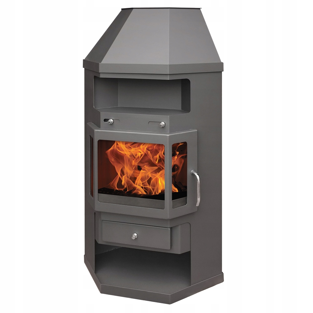 Rohové kachle PANAMA A 9 kW Eco-design