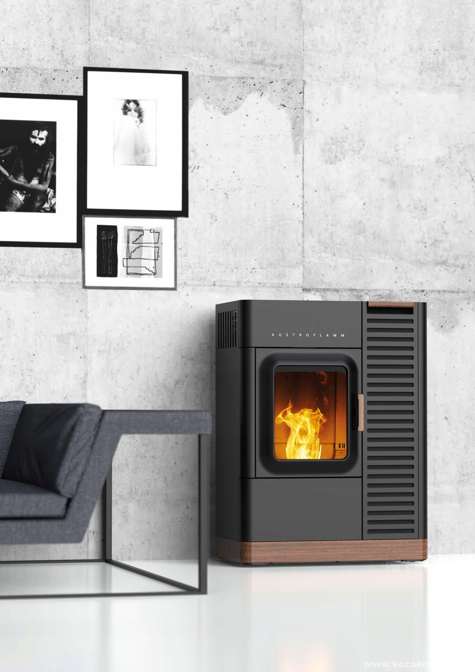 Kachle na drevo a pelety Mo Duo 9,4kW - Austroflamm