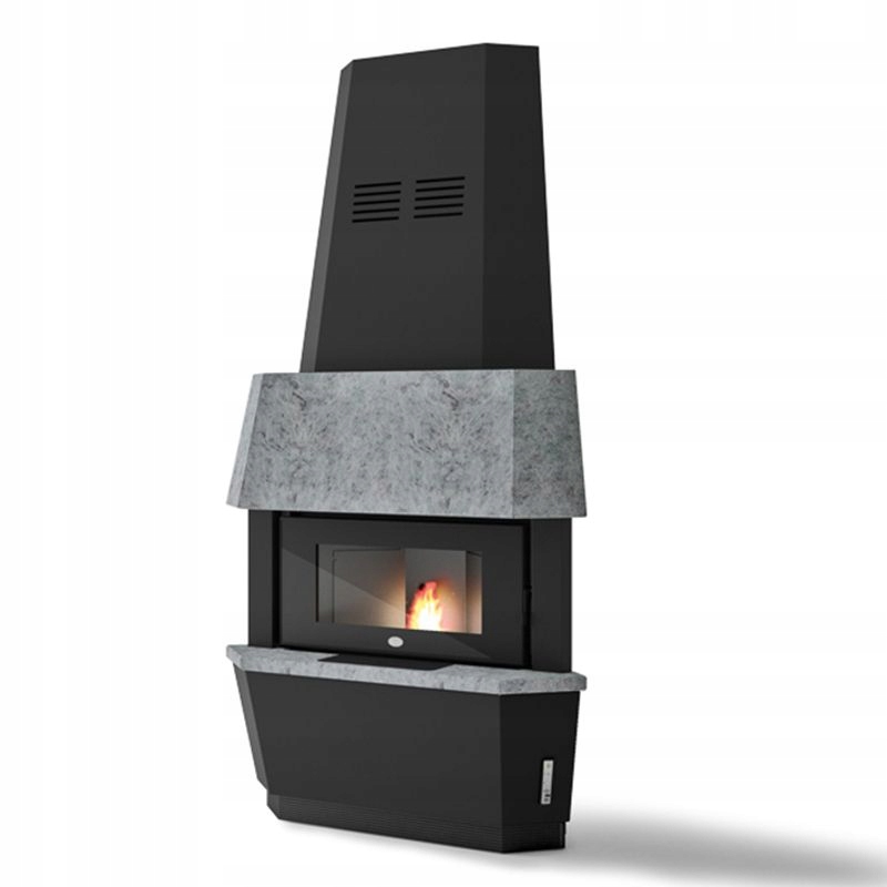 Peletové kachle Eva Calor Giotto Corner 12 kW