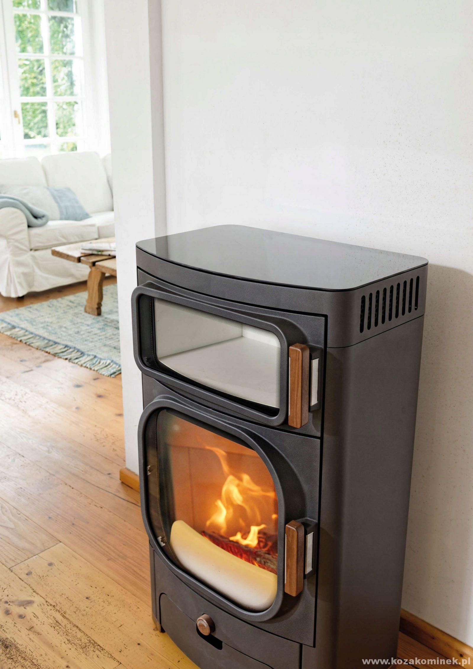 Sporák s rúrou Heidi Back 7 kW – Austroflamm