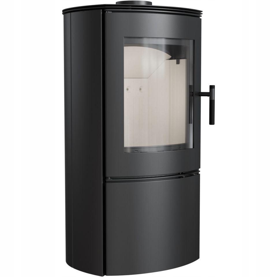 Kachle 8-13 kW, OCEL + ŠAMAMOTA + INLET sporák, krb