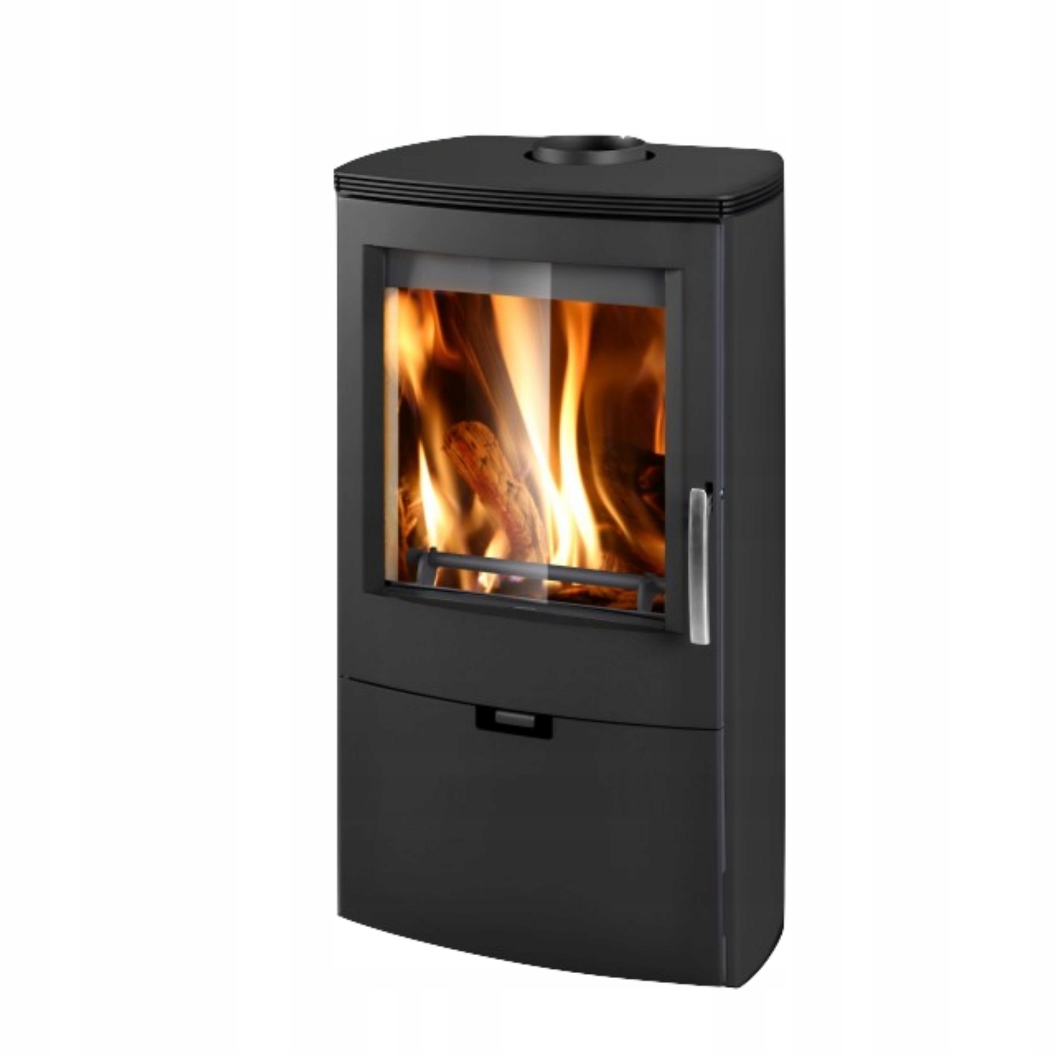 Kachle Falun II 8 kW - Thorma - čierna mat