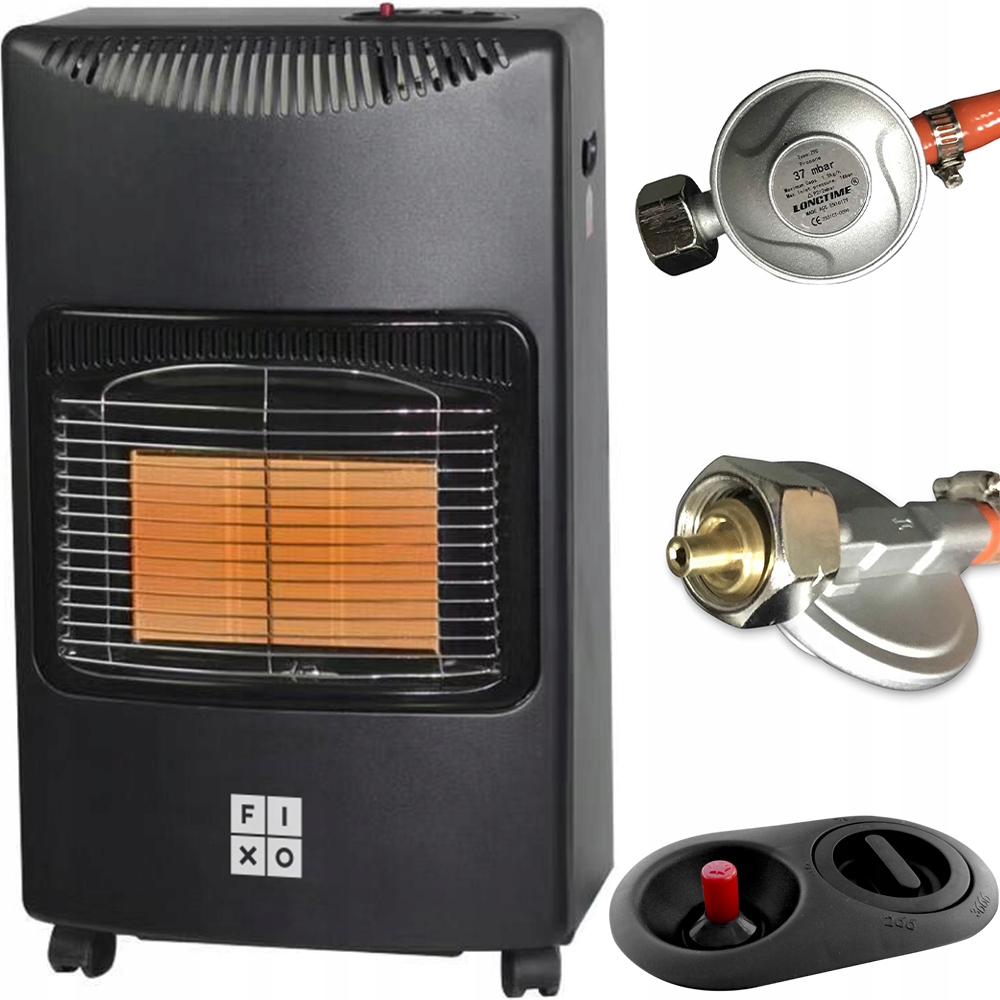 FIXO SLIM plynový sporák SET redukčná hadica 4,2kW