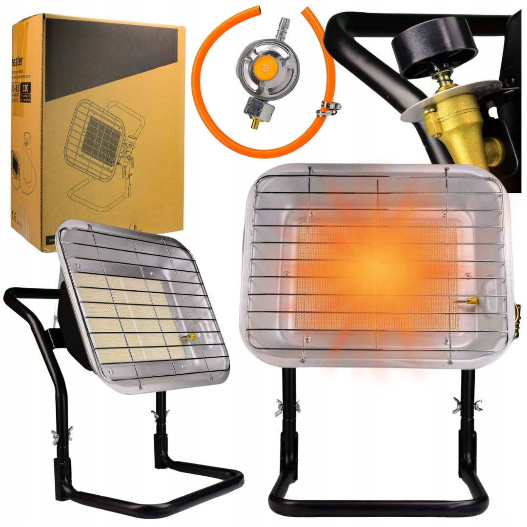 Plynový sporák GAS RADIANT Radiátor Stojanový odvlhčovač SUN 4500W