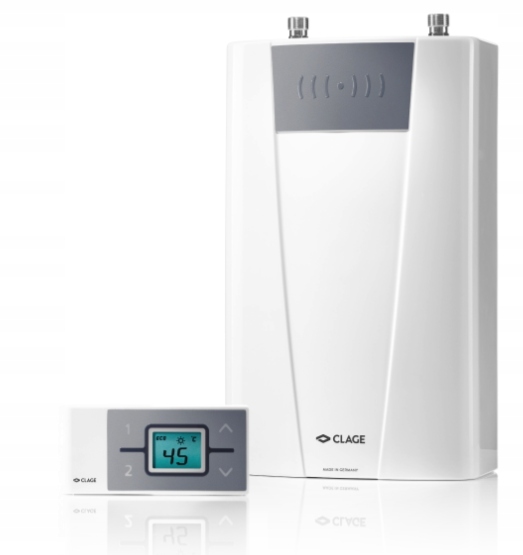 Ohrievač vody CFX-U o výkone 11 kW s diaľkovým ovládaním CLAGE