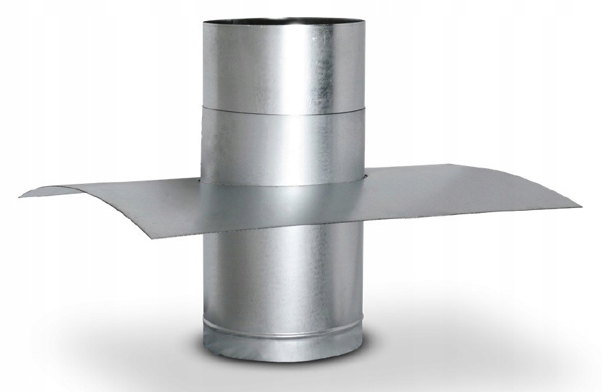 Komínová strieška - Strešný podstavec pozinkovaný 140 mm