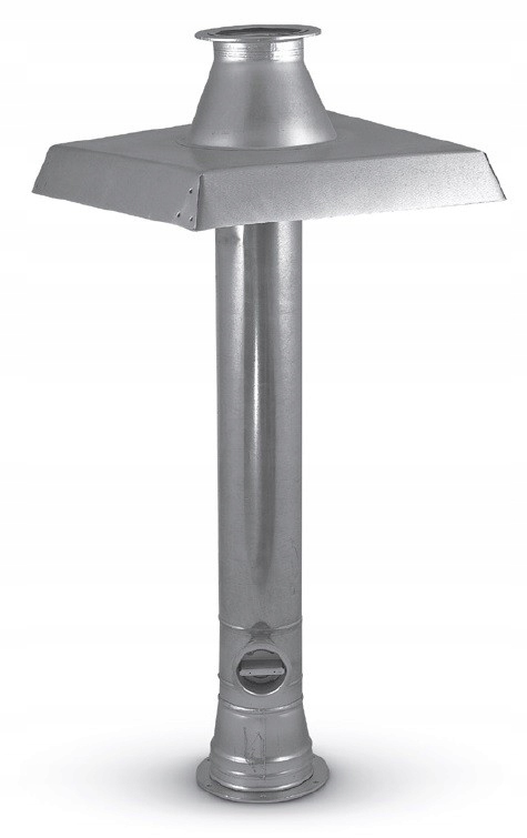 Komínová strieška - Strešný podstavec 150 mm, pozinkovaný