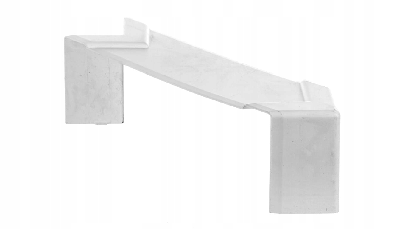 Uhlový kryt PK 140 × 70 mm biely 8463