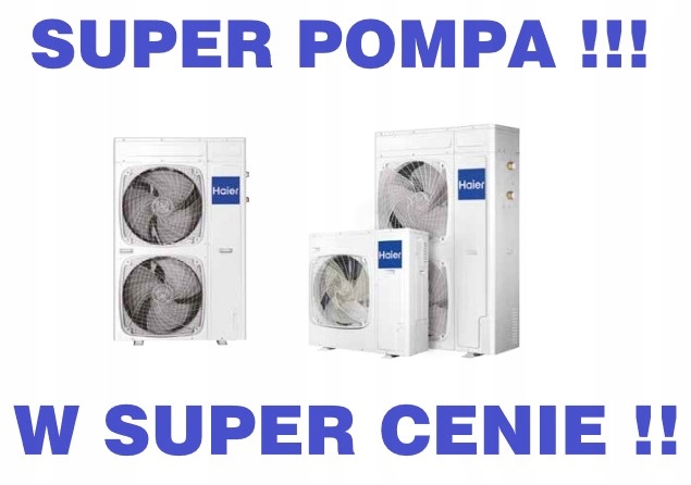 Tepelné čerpadlo HAIER 12 kW AU112FYCRA (HW) MONOBLOC
