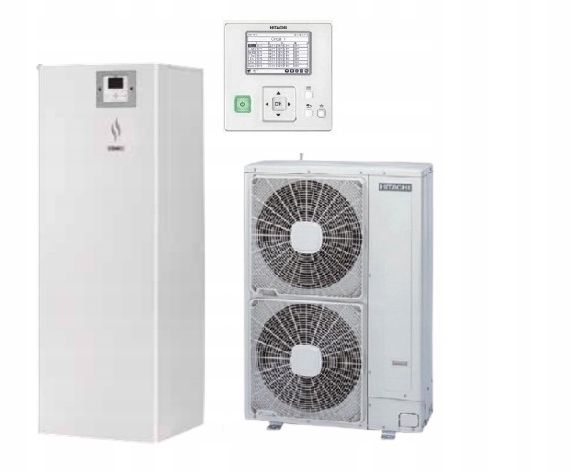 Tepelné čerpadlo Hitachi YUTAKI S Combi 11kW RWD + RAS