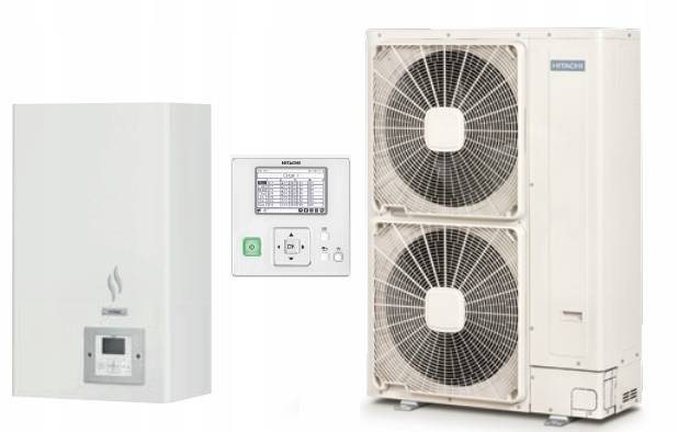Tepelné čerpadlo Hitachi YUTAKI S80 16kW 1-F RWH + RAS