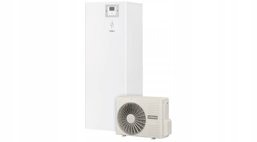 Sada tepelného čerpadla Hitachi Yutaki S Combi 8 kW