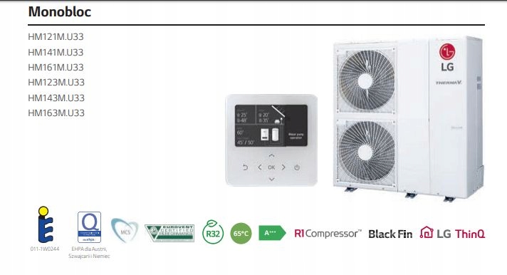 Tepelné čerpadlo LG HM141M 14 kW LACNO ZADARMO poštovné