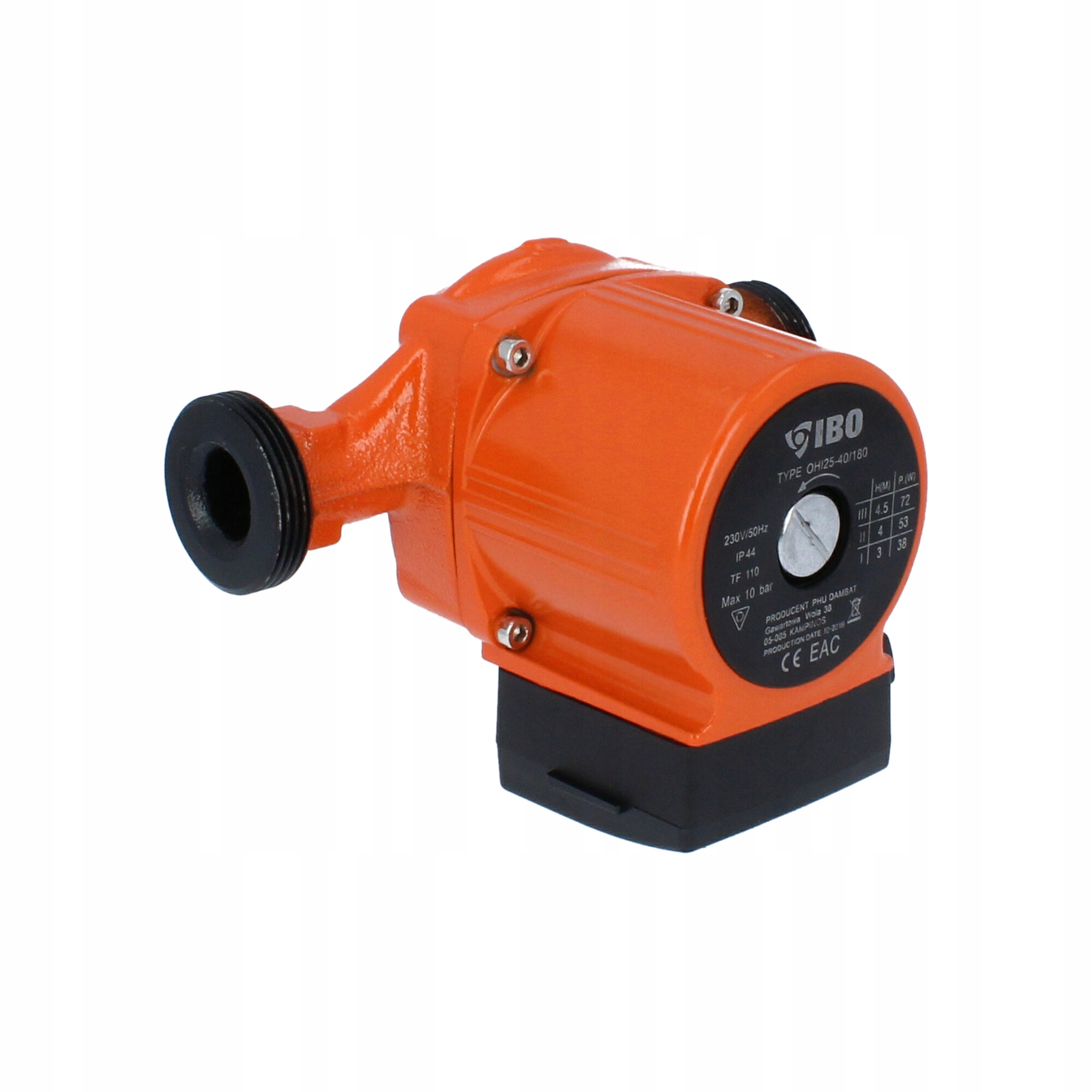 IBO čerpadlo 72W asynchrónny bipolárny motor