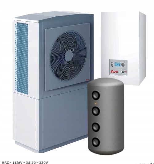 Tepelné čerpadlo Auer HRC 11kW XS 50 Vykurovanie + TÚV