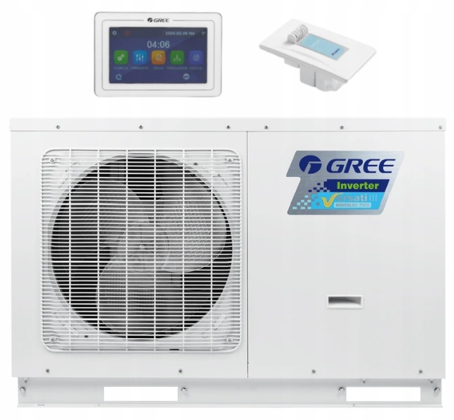 Tepelné čerpadlo GREE VERSATI 7,5 kW Monoblok. GRANT