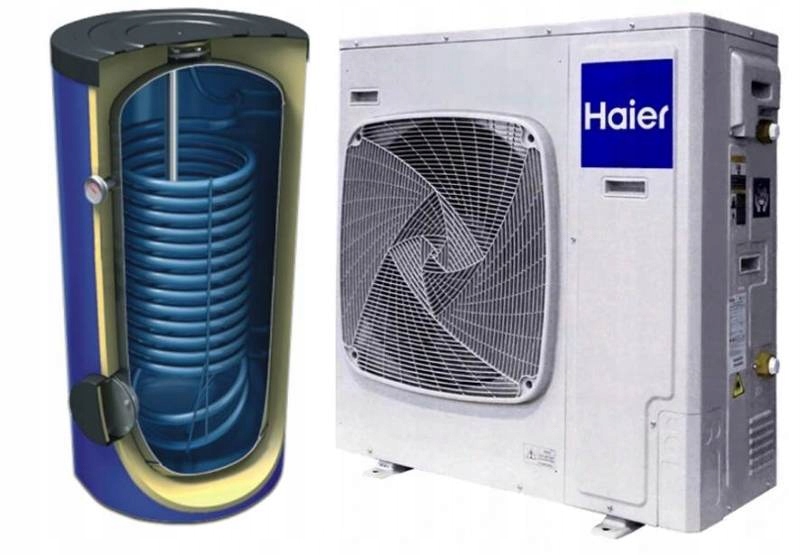 Monoblokové tepelné čerpadlo HAIER 16kW + nádrž 400 L