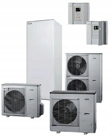 Tepelné čerpadlo Nibe Compact Split 8kW. ZHROMAŽDENIE!