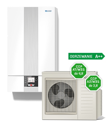 Delené tepelné čerpadlo WOLF BWL-1S 10 / 400V + inštalácia