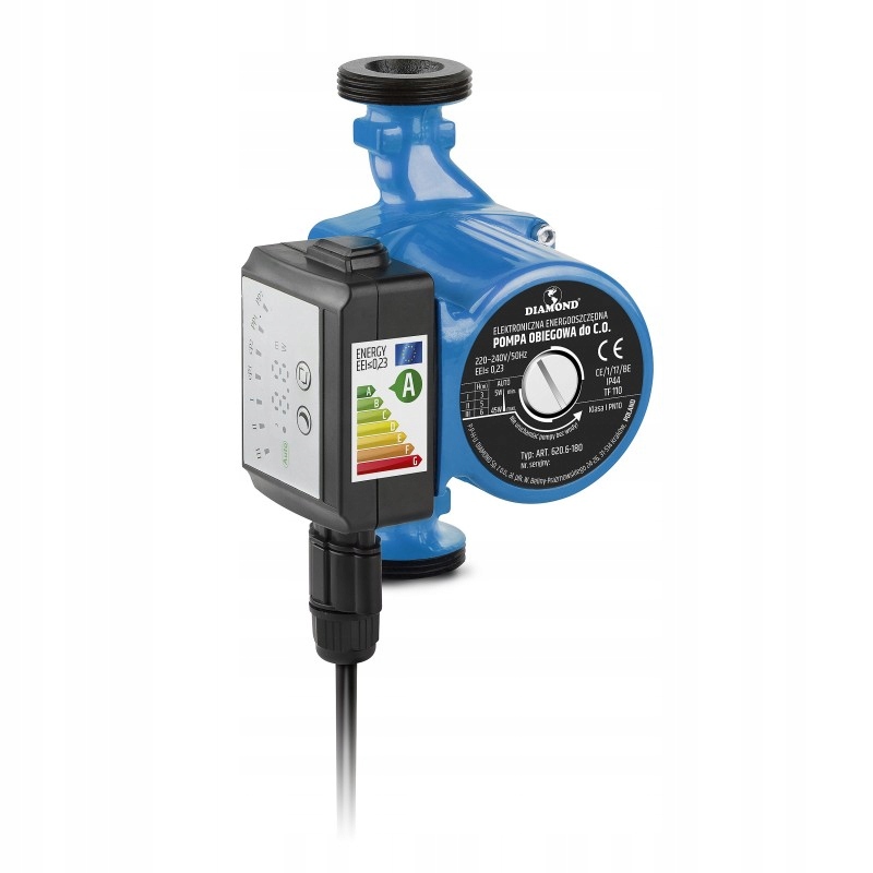 Energia elektronického čerpadla. Diamond AUTO 25/40 130