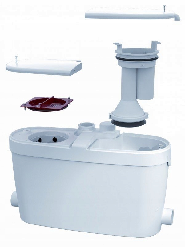 Čerpadlo do kúpeľne v kuchyni dostačuje saniaccess4 b / WC
