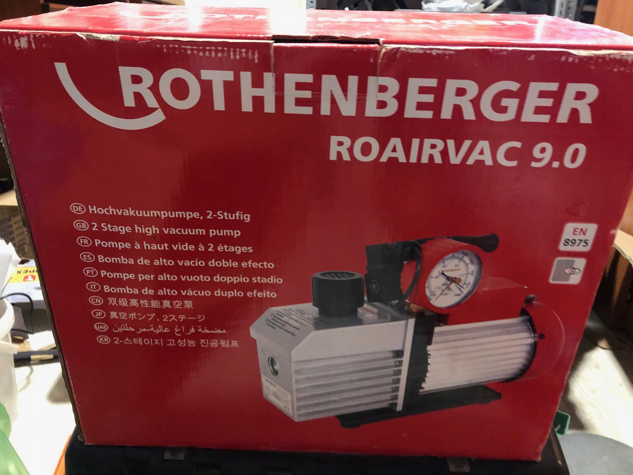 Vákuové čerpadlo ROTHENBERGER ROAIRVAC 9.0 FV23