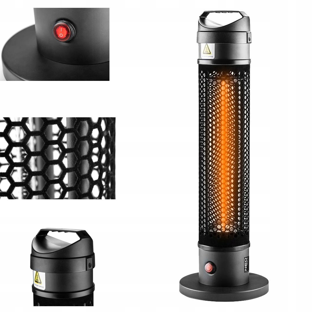 Ohrievač 1000W stojaci ohrievač 90-035